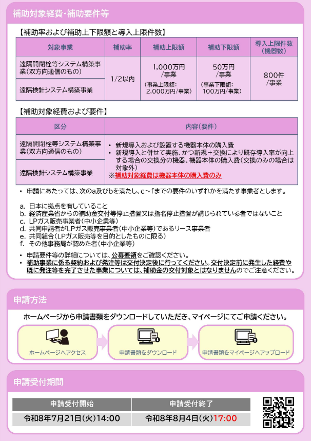 公募のお知らせ